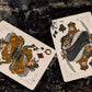 Bicycle Cinder Premium Playing Cards, Silver Smoke Foil, 1 Deck