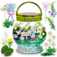 Amiti   Lane Fairy Garden Kit - Diy Light Up Terrarium Kit For Kids - Fairy Gifts For Girls Ages 5, 6-8, Little Girl Toys, Craft
