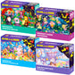 Quokka 4X60 Piece Puzzles For Kids Ages 4-6 – Glow-In-The-Dark Puzzles For Kids 4-8 I Unicorns, Mermaids, Fairy Tale I Fun Educational Toddler Puzzle For Boys And Girls – Educational Game Toys Gift