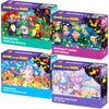 Quokka 4X60 Piece Puzzles For Kids Ages 4-6 – Glow-In-The-Dark Puzzles For Kids 4-8 I Unicorns, Mermaids, Fairy Tale I Fun Educational Toddler Puzzle For Boys And Girls – Educational Game Toys Gift