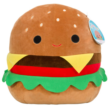 Squishmallows Original 16-Inch Large Carl The Cheeseburger - Official Jazwares Big Pillow Plush - Collectible Soft & Squishy Cheeseburger Stuffed Animal Toy - Gift For Kids, Girls & Boys