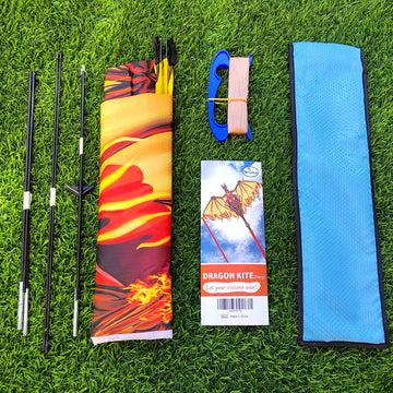 Simxkai Dragon Kite For Adults, Kids Kite, Kite Boy,Beach Kite,Large Kite, Kites For Kids Ages 8 12 Easy To Fly, Kite For Beginners, Large Single Line Kite For Beach Trip