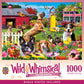 Masterpieces - 1000 Piece Jigsaw Puzzle, Dog Gone Good Day, Funny Animals, Activity For Adults, Family, Kids, Matte Finish, 19.2