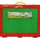 Lego-Compatible Fun For Life Organizer Case With Building Plate(Green / Blue)- Fun For Life Is Pefect Lego Compatible Storage Case Fits Up To Approx 1000 Lego Parts