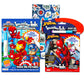 Marvel Store Spiderman Imagine Ink Coloring Book Set -- 2 Mess-Free Books with Stickers,No Mess Magic Pens,Games,Puzzles,Mazes,A