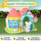 Honey Bee Acres Bees Teas Pastry Shop, Complete Set With Miniature Doll Figure, 35 Pieces , Ages 3+