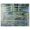 MyPuzzle Claude Monets Water Lilies and Japanese Bridge 1899 - enhanced 100 Piece Jigsaw Puzzle for mature-themeds