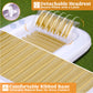 Sloosh Inflatable Tanning Pool Lounge Float  70 x 46 Suntan Tub Raft Floatie  Tanning Pool with Pillow  Personal Pool Lounger for mature-themed Summer Water Party  L-Golden White