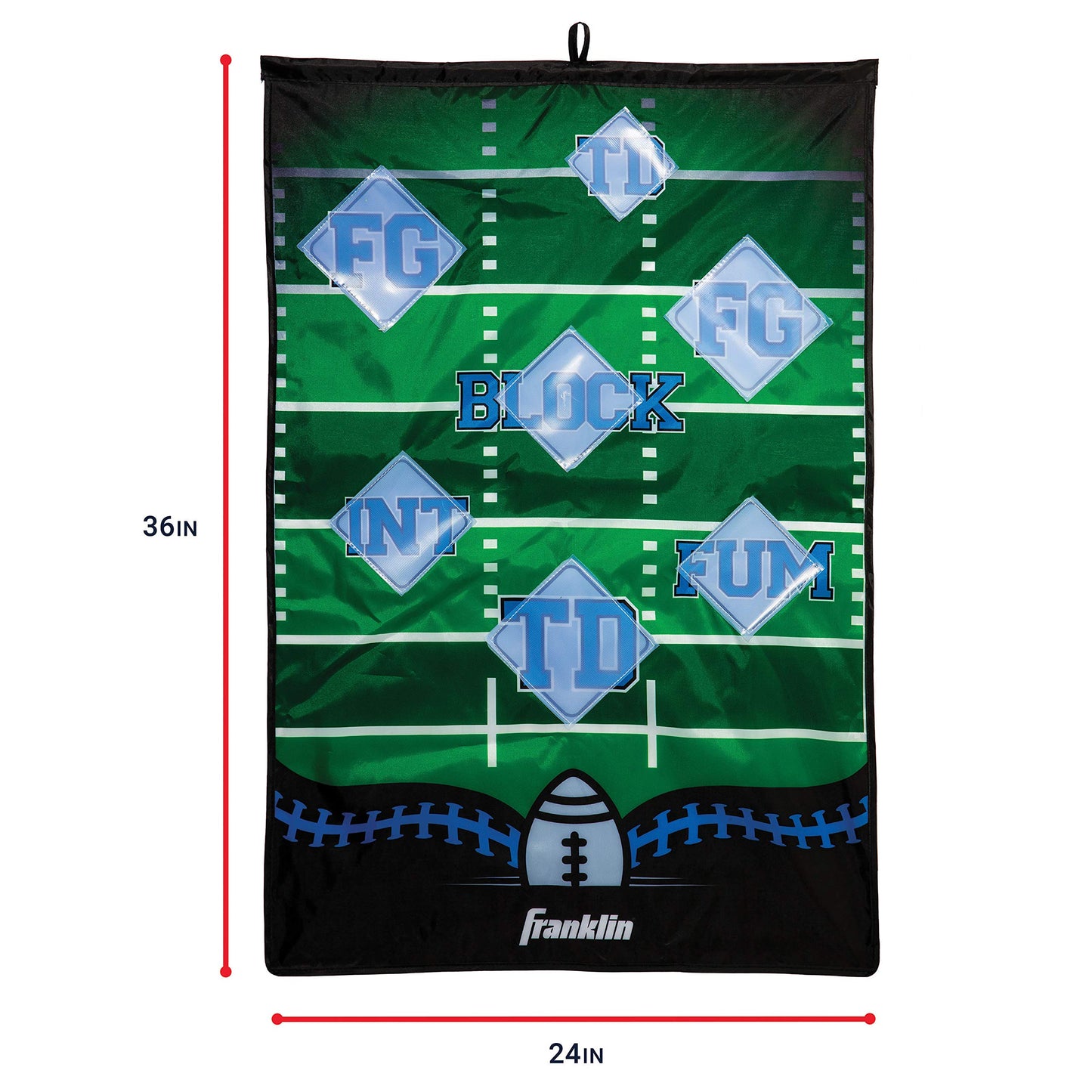 Franklin Sports Football Target Indoor Pass Game, 36 X 24-Inch
