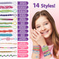 Yolscue Friendship Bracelet Making Kit for Girls,Bracelet Kit Toys,Arts and Crafts for Kids Age 7-12,Best Birthday Gifts Ideas f