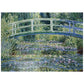 MyPuzzle Claude Monets Water Lilies and Japanese Bridge 1899 - enhanced 500 Piece Jigsaw Puzzle for mature-themeds