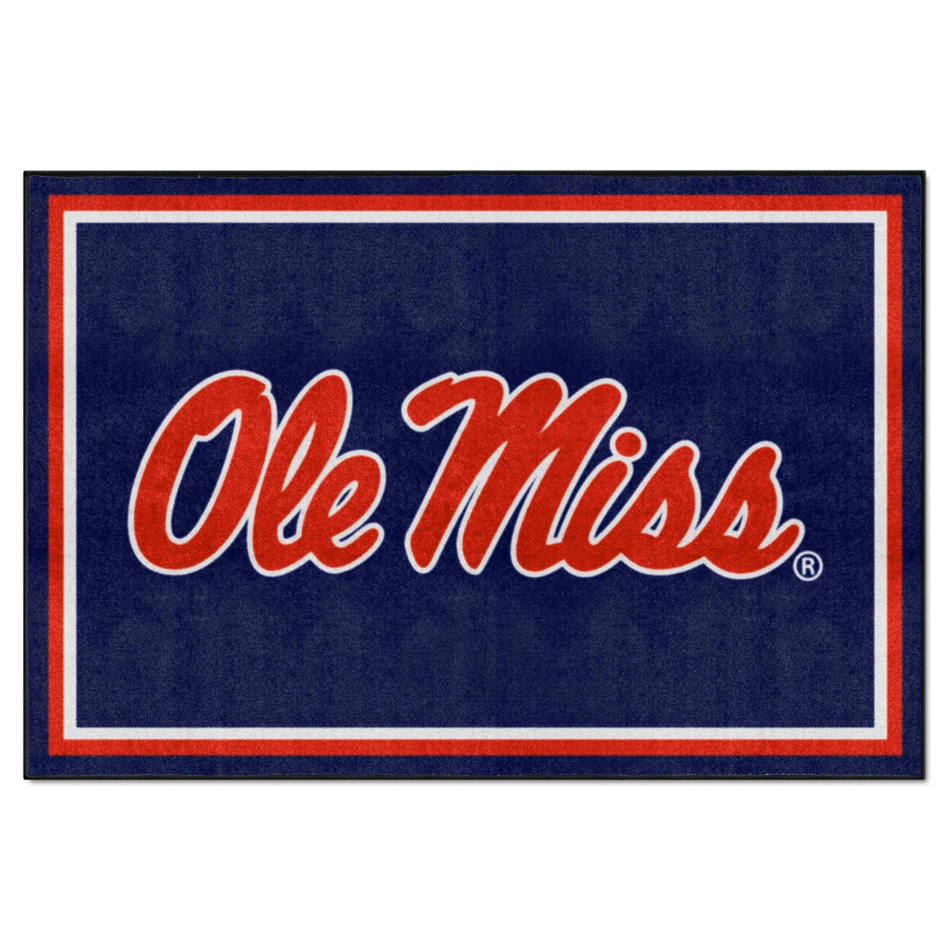 FANMATS 6839 Team Color 59.5 x 88 Rug (Ole Miss)