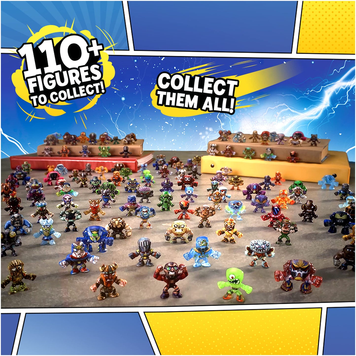 Million Warriors 40-Pack Collectible Figures, Plastic Surprise Toys for Ages 5+, Warrior Bundle, Model 6064760