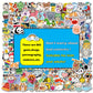Stickers For Water Bottles, 200Pcs Water Bottle Stickers For Kids, Waterproof Stickers Vinyl Stickers, Cute Stickers Pack