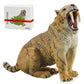 Gemini&Genius Smilodon Action Figure Toy, Saber-Toothed Tiger Wild Animal Model Toy, Beautiful And Accurate Sculptures Of Tiger Animal Toy Figure, Gift, Collection, Display & Play For Kids Collectors