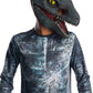Rubies Childs Vinyl Velociraptor Dinosaur 3/4 Mask