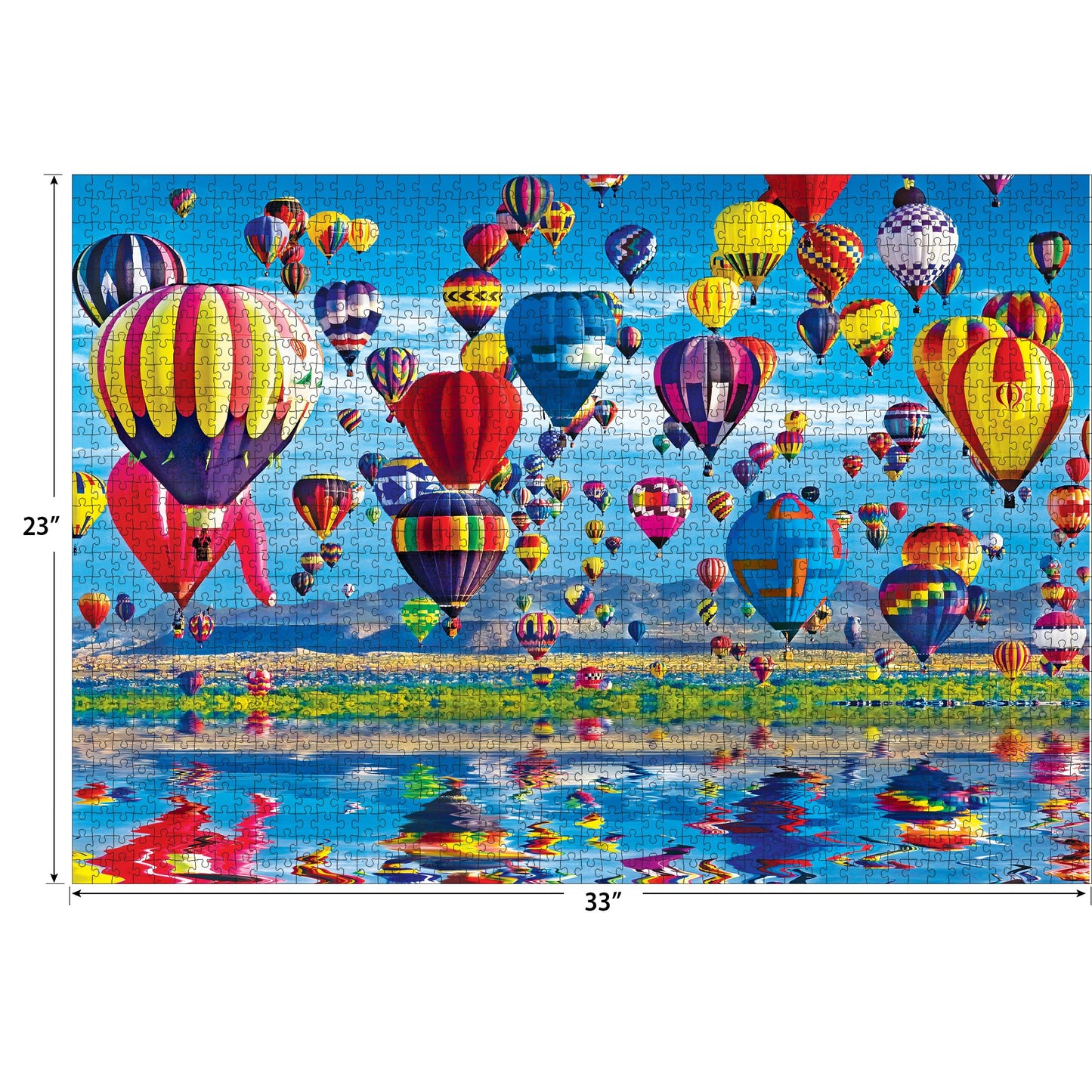 Roseart - Kodak - Balloon Reflections - 1500 Piece Jigsaw Puzzle For Adults