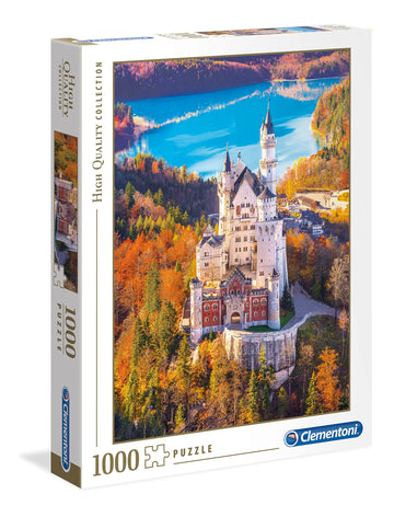 Clementoni Neuschwanstein Castle Hq Jigsaw Puzzle Collection39382 1,000-Piece