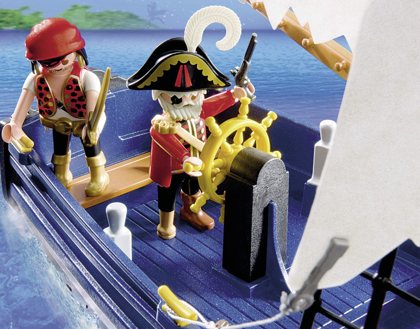 Playmobil Pirate Ship Model 5810 - Unique Size - Plastic - Various Colors