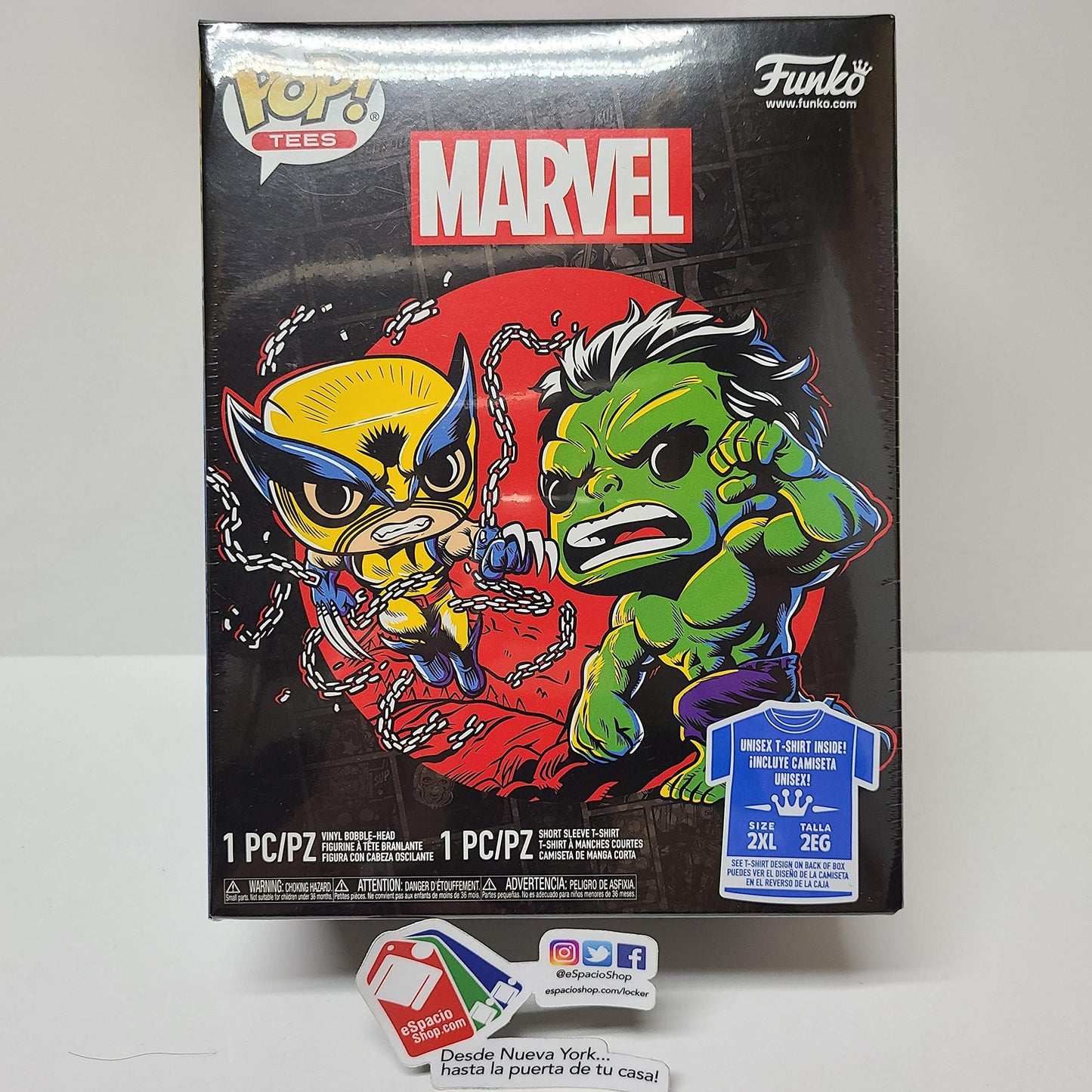 Funko Pop Marvel 547 Wolverine Metallic Edition Target Sticker