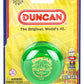 Duncan Toys Imperial Yo-Yo, Beginner Yo-Yo With String, Steel Axle And Plastic Body, Lime Green