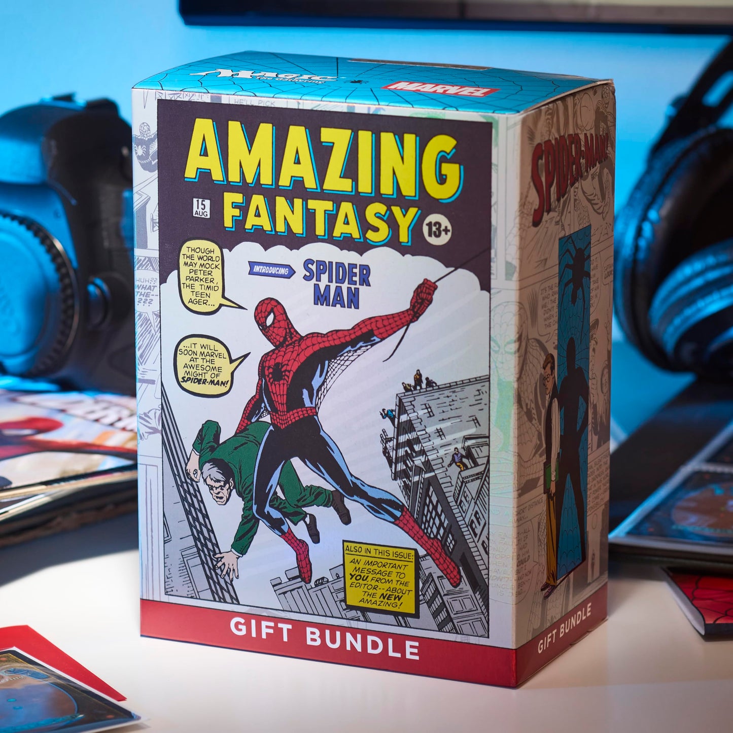 Magic: The Gathering Spider-Man Gift Edition Bundle - Multicolor, Paper, 3.465 x 7.362 x 0.1 inches, Model D45320000