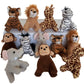Dondor Super Soft Plush Zoo Animals