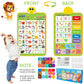 Electronic Alphabet Wall Chart, Talking Abc, 123S, Music Poster, Kids Montessori Toys For Toddlers 2-4, Interactive Educational Toddler Toy, Learning Gift For Age 1 2 3 4 5 Year Old Boys Girls - Green