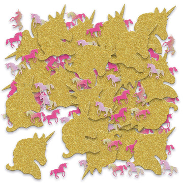 Beistle Unicorn Deluxe Sparkle Confetti