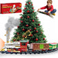 Christmas Train Sets For Around The Tree With Lights, And Sounds - Christmas Toy Holiday Train Around Christmas Tree W/Large Tracks, Electric Train Set For Kids Ages 4-8