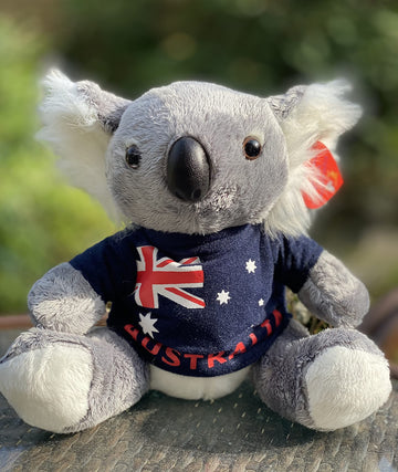 Aeisage Koala Stuffed Animal - 8 Inch Plush Koala Bear With T-Shirt, Super Soft Australian Souvenir Gift