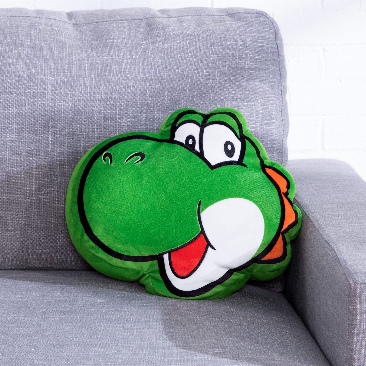 Club Mocchi Mocchi Yoshi Plush - 15 Inch Collectible Squishy Plushie - Multi Color, Soft Plush Material, Model T12412
