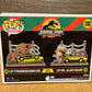 Funko POP! Moments Jurassic Park T-Rex Breakout with Dr. Grant #1382 - Green & Gray
