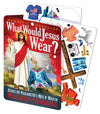 The Unemployed Philosophers Guild What Would Jesus Wear Mix and Match Magnetic Wardrobe - Dress Up Doll Play Set for Your Fridge