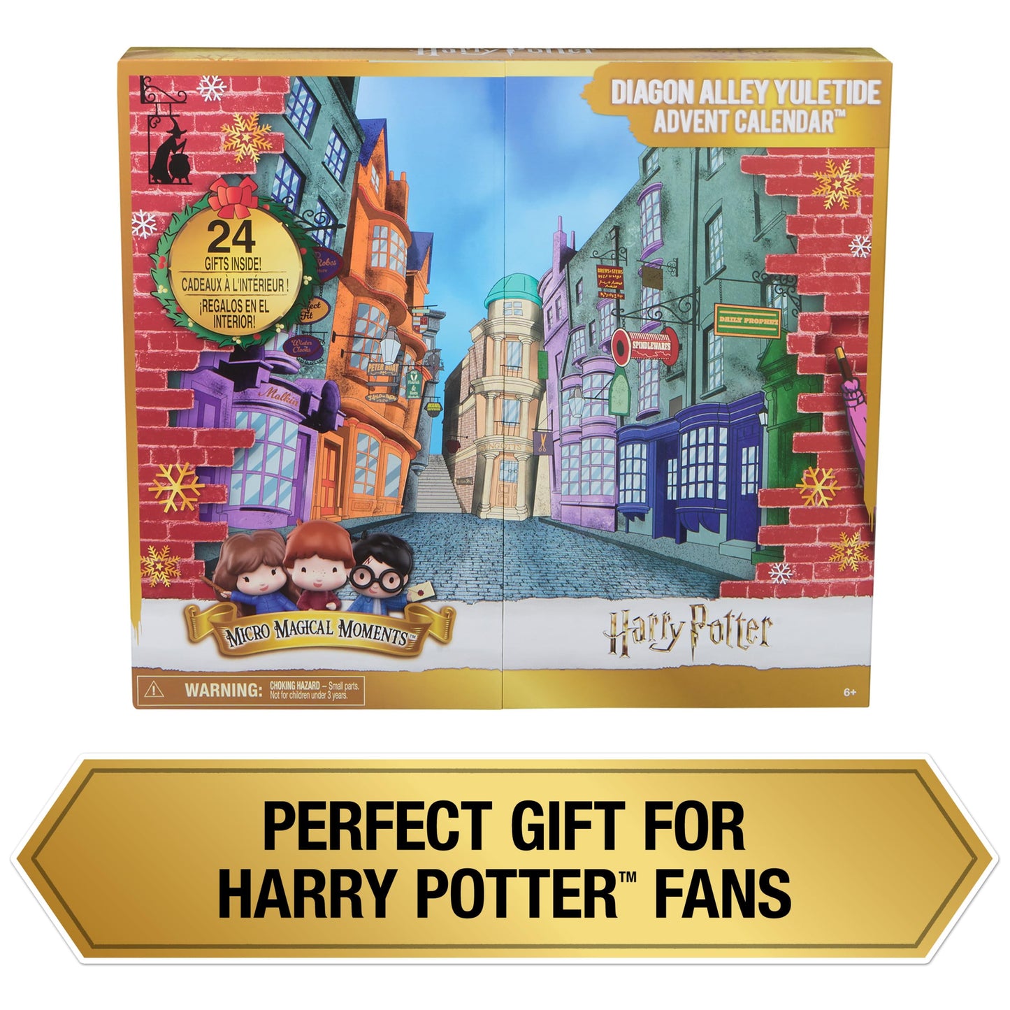 Wizarding World Harry Potter Diagon Alley Advent Calendar 2025, 24 Toys, Plastic, Ages 6+, Model 6072709