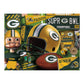 YouTheFan NFL Green Bay Packers Puzzle - 500 Pieces, Cardboard, Team Colors, Model 0951322