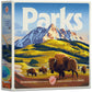 Keymaster Games Parks (2nd Edition) | Base Camp | Beautiful Strategy Game for Families  mature-themeds  Kids or Solo | Explore Nature and The Outdoors by Hiking The US National Parks | Ages 10+ | 1-5 Players