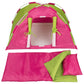 Dress Along Dolly Doll Camping Bed Tent w Sleeping Bag & Pillow - enhanced Handmade Furniture Accessories for 18 Dolls - Large Sized -23x 15x14