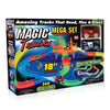 Ontel Magic Tracks Mega Set - 2 Led Race Cars And 18 Ft. Of Flexible, Bendable Glow In The Dark Racetrack - As Seen On Tv