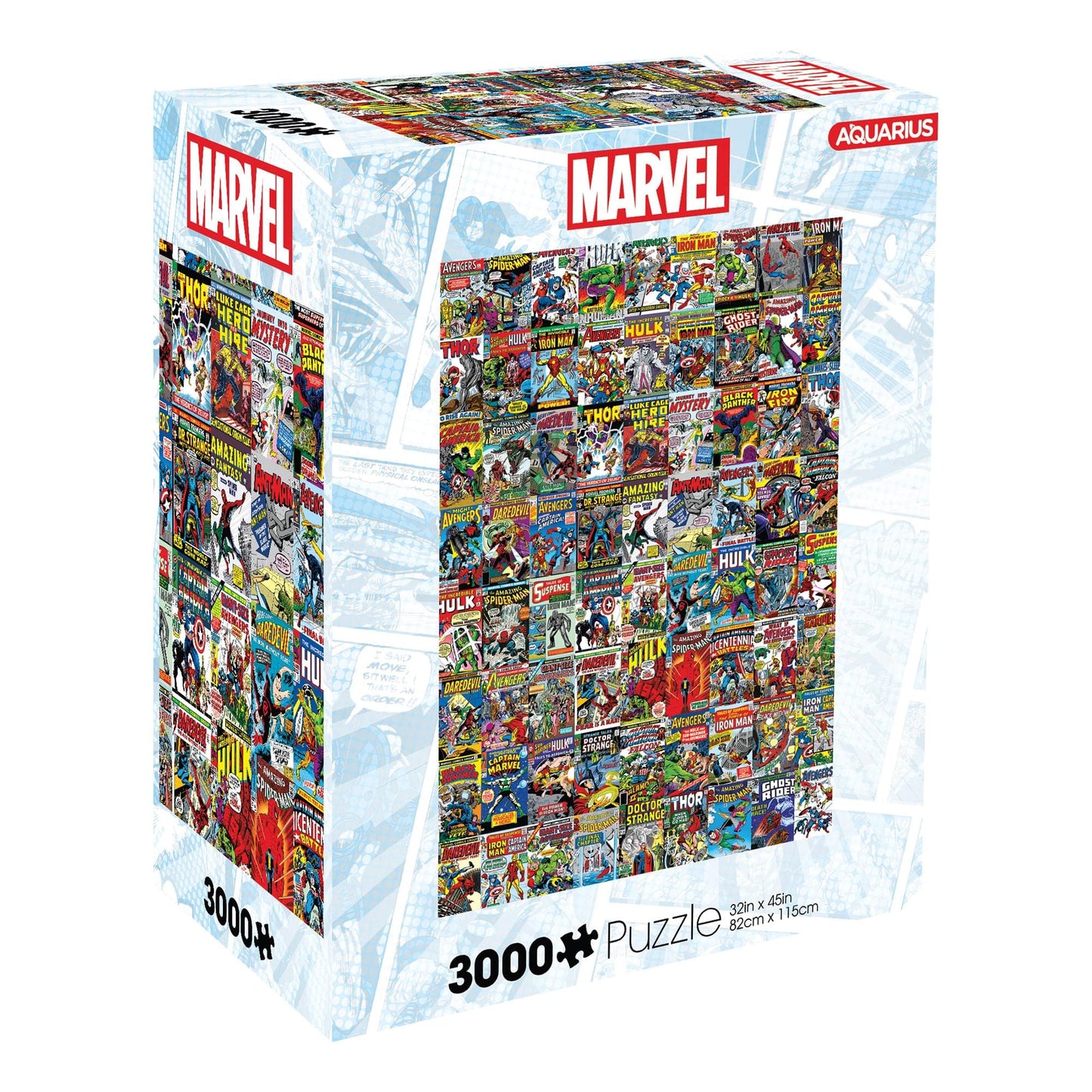 Marvel 3000-Piece Superheroes Jigsaw Puzzle | Multi-Colored | 45 x 32 Inch | Educational Toy for Kids & Adults | Model 68530