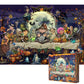 Halloween Jigsaw Puzzle 1000 Piece For Adult Family,Horror Halloween Witches Ghost Party,Perfect Snap 27.6X19.7 Inches