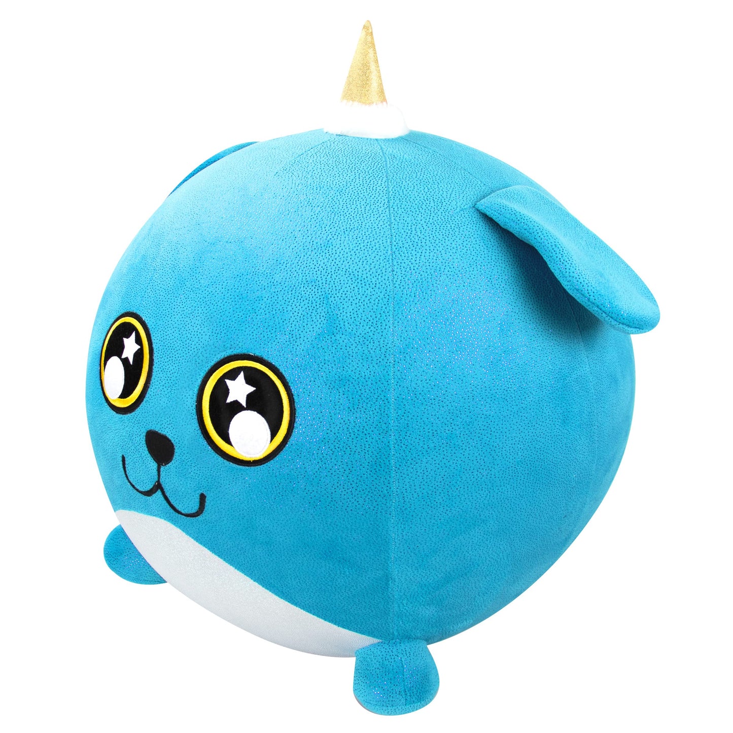 Biggies - Dog Inflatable Plush. Experience Enchantment With Fantasy-Inspired Cuddly Companions. This Giant, Soft, And Squishy Inflatable Toy Comes With A Pump And Is Perfect For Ages 3-10
