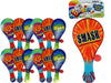 JaRu 23382 Ja-Ru Rainbow Paddle Ball (Assorted Color Pack of 12)