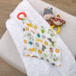Nojo Sassy Baby Eli Elephant, Zebra And Giraffe Multi-Colored Print 100% Cotton Muslin Security Baby Blanket With Teether