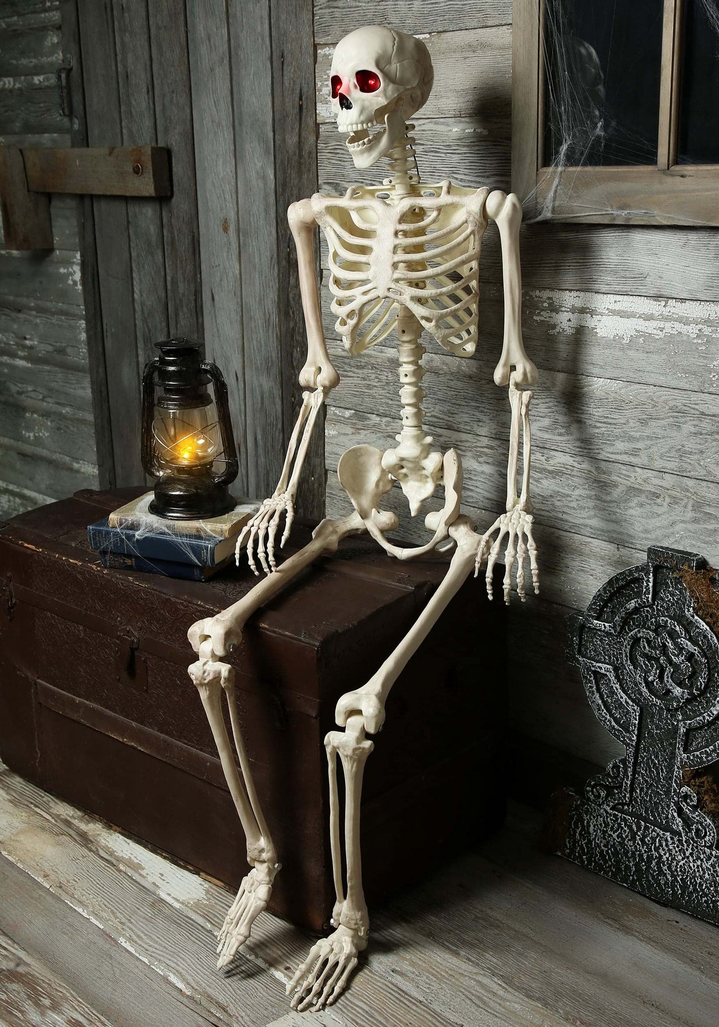 Crazy Bonez Talking Pose-N-Stay Skeleton