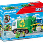 Playmobil Recycling Truck With Accessories And 2 Figures