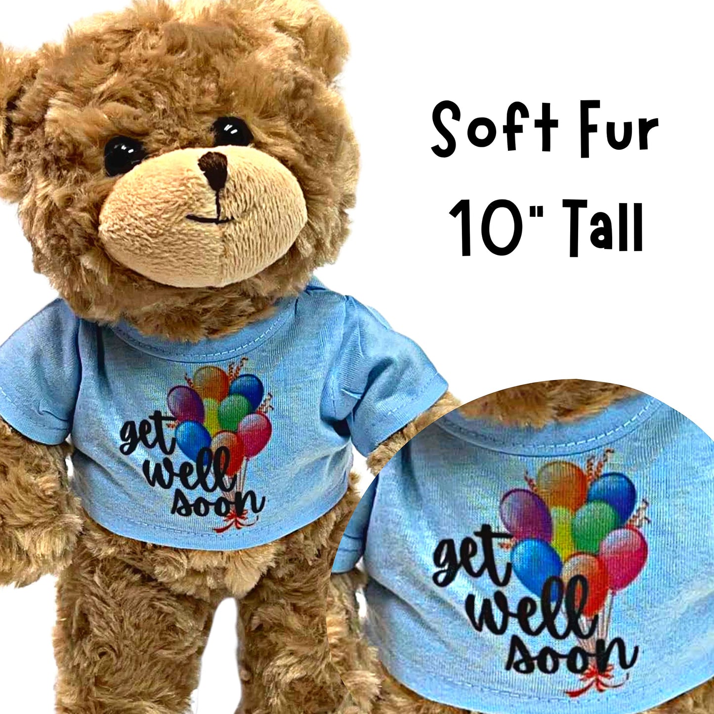 Jolitee Get Well Soon Gifts For Kids, Get Well Soon Teddy Bear, Get Well Teddy Bear For Women, Get Well Stuffed Animals For Boys, Get Well Kids Gift