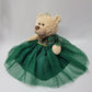 Kinnex Collections Since 1997 20' Quince Anos Quinceanera Last Doll Teddy Bear With Dress (Centerpiece) ~ B16632-33 (Emerald Green)