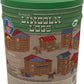 Retro American Wooden Builder Logs