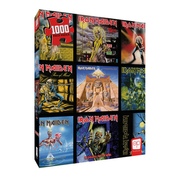 Iron Maiden Iron Maiden Albums 1,000 Piece Jigsaw Puzzle | Officially Licensed Iron Maiden Puzzle | Collectible Puzzle Featuring